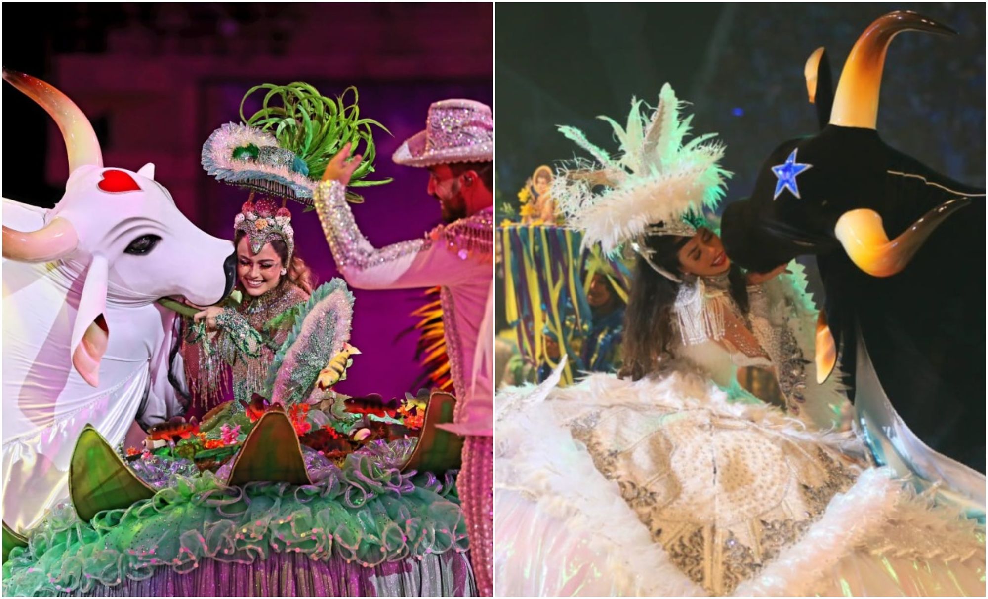 Primeira noite do 55º Festival Folclórico de Parintins emociona público