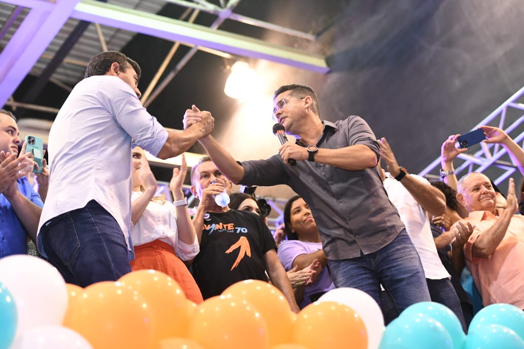 David declara apoio a Wilson Lima em evento que lança 'chapão' do Avante