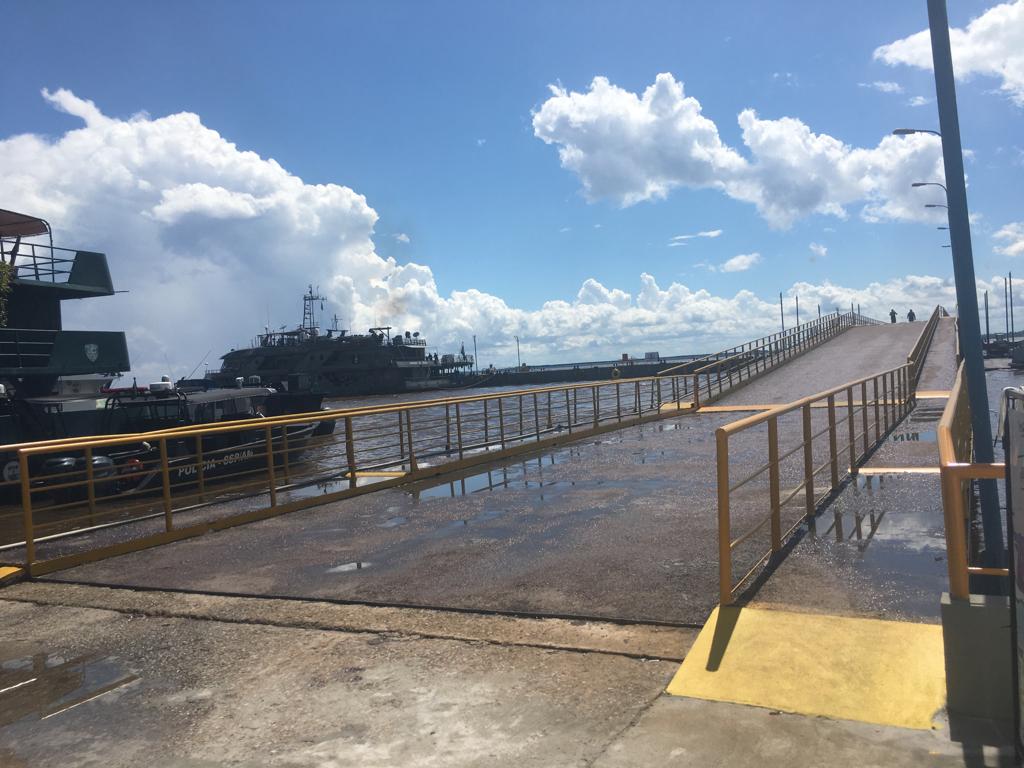 Dnit realizará nova inspeção para saber se pode suspender interdição do Porto de Parintins