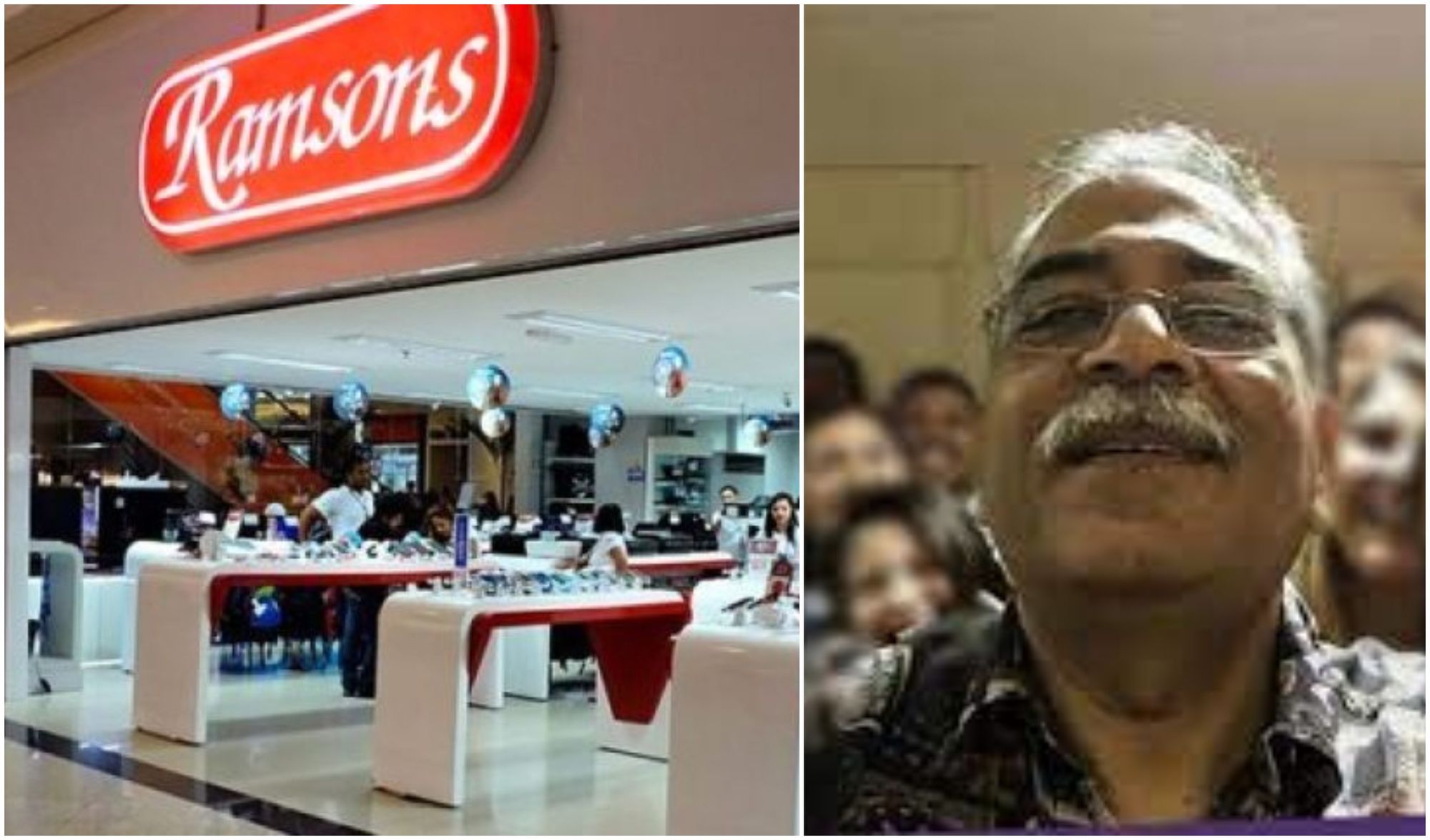 Dono e fundador das lojas Ramsons, morre Bhagwan Ramchan
