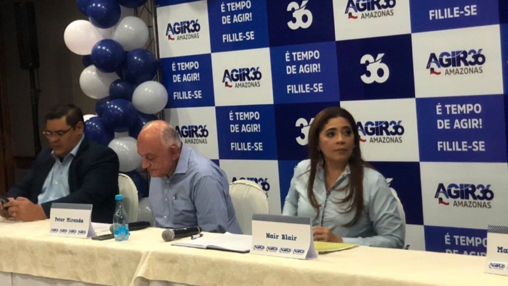 Nair Blair, pivô da cassação de Melo, é candidata à governadora do Amazonas