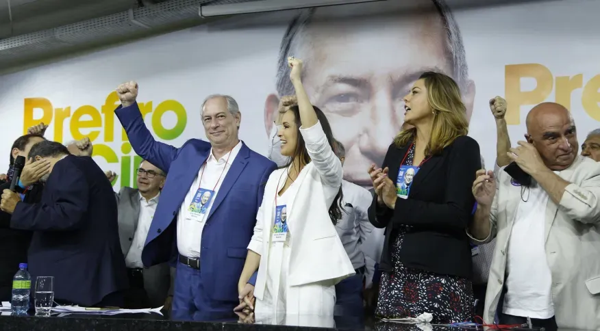 PDT oficializa candidatura de Ciro Gomes à Presidência