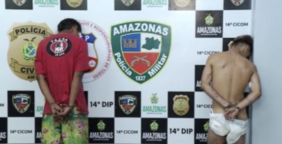 Criminosos invadem casa de PM e são espancados pela população em Manaus