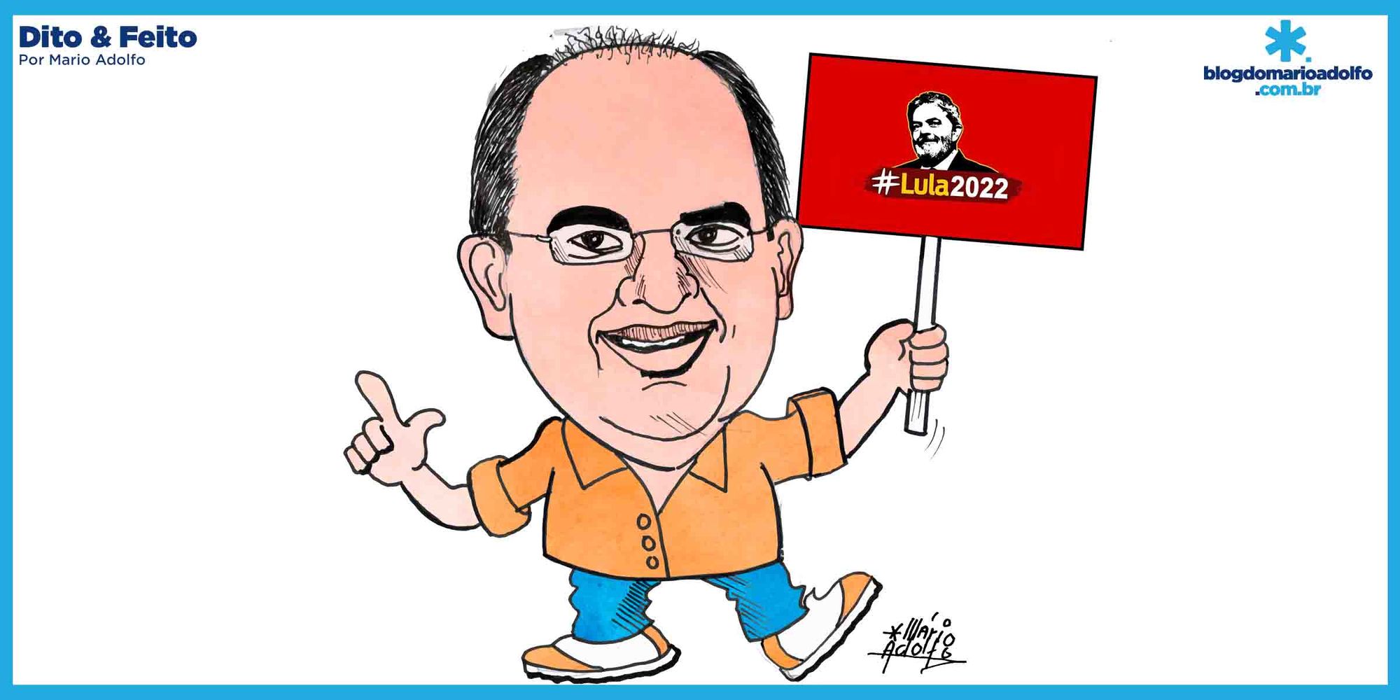 Ricardo Nicolau e Lula