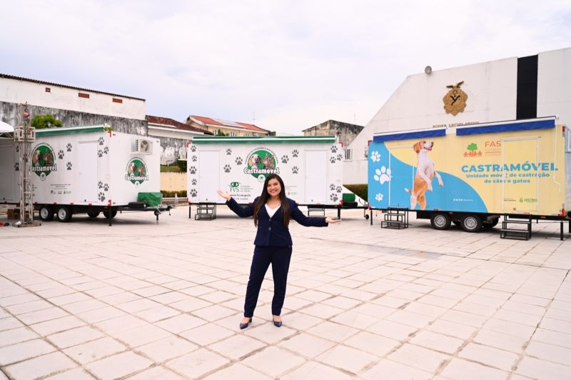 Projeto idealizado por Joana Darc vai castrar 10 mil animais no interior