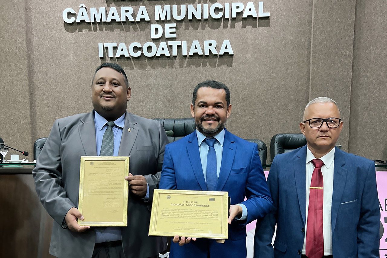 Rozenha agora é cidadão de Itacoatiara