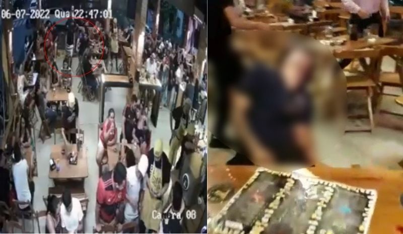 Homem é morto a tiros enquanto assistia jogo de futebol em bar de Manaus