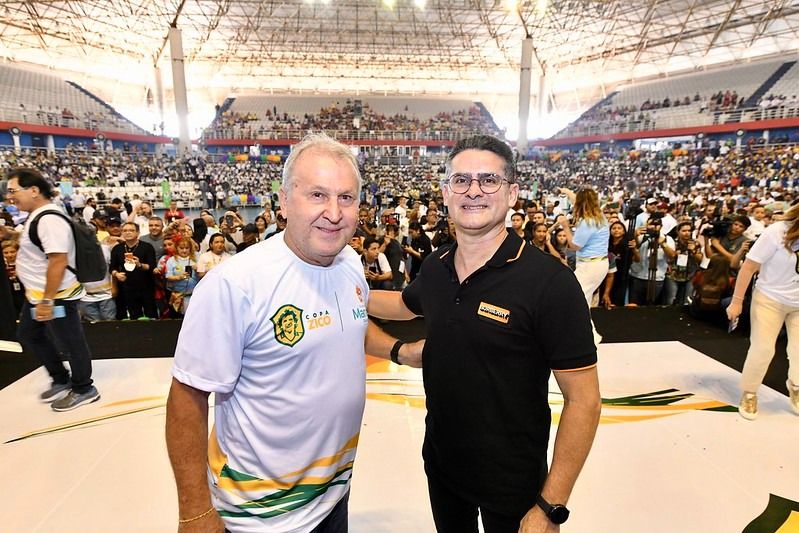Prefeito David Almeida destaca investimentos no esporte durante abertura da ‘Copa Zico’