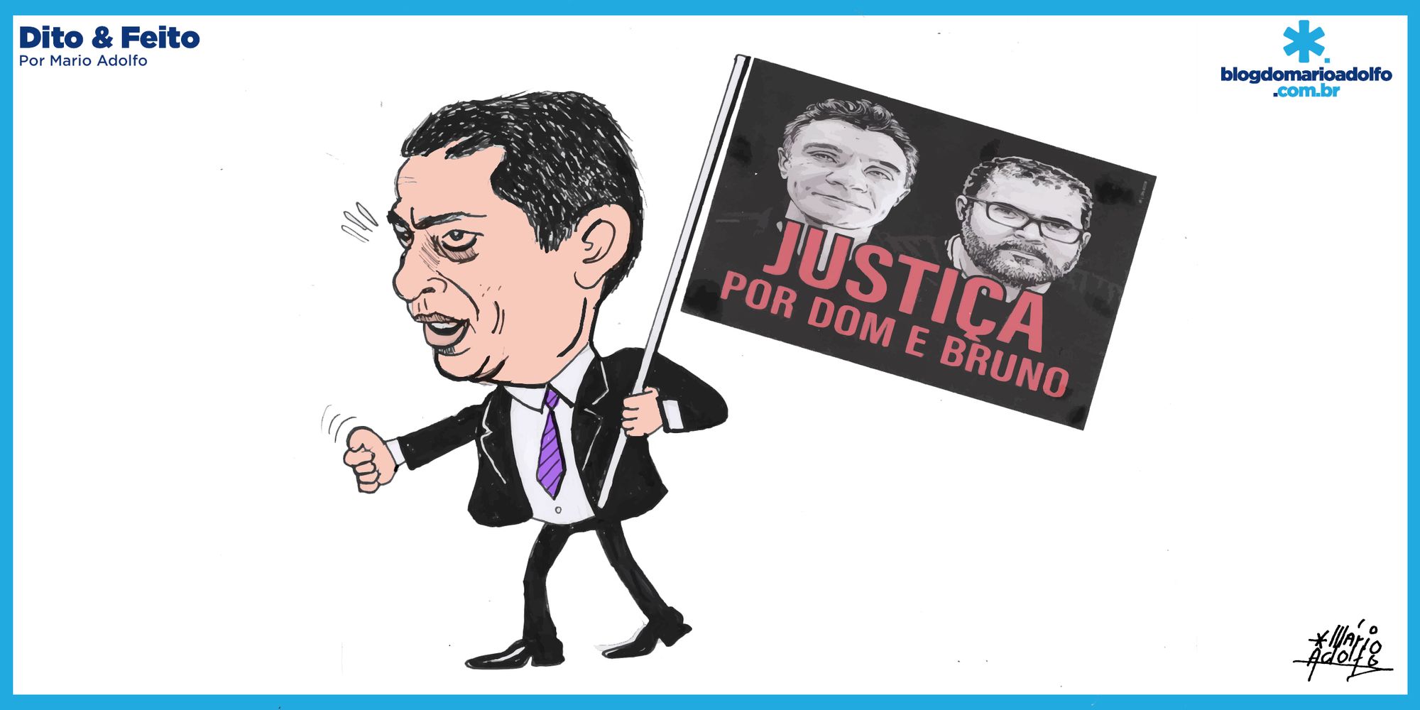Dito & Feito: MELHOR DEPUTADO – Marcelo Ramos dedica prêmio a Dom Phillips e Bruno Pereira