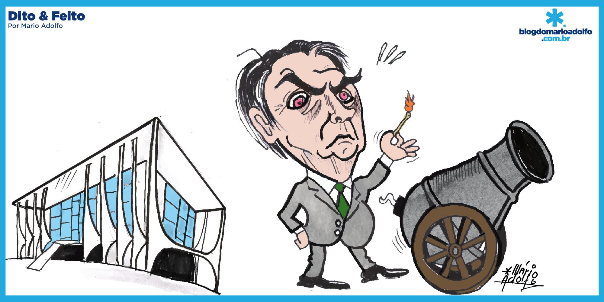 Dito & Feito: “Eu atiro para matar, mas ninguém me leva preso!”
