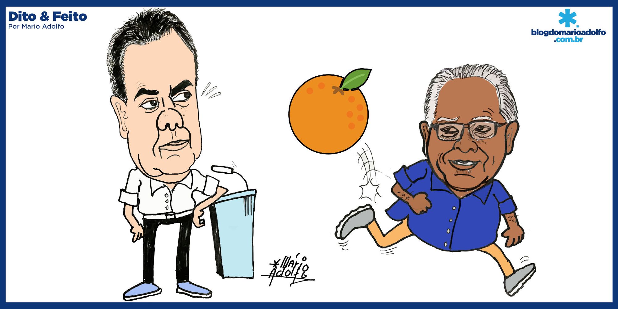 Dito & Feito: LARANJA, EU? – Participação de Henrique “Cabeção” é vista como suspeita