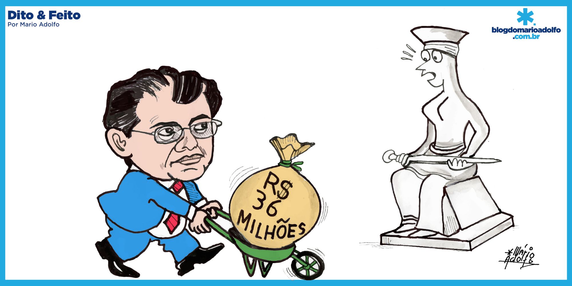 Dito & Feito - O patrimônio de R$36 milhões de Eduardo Braga