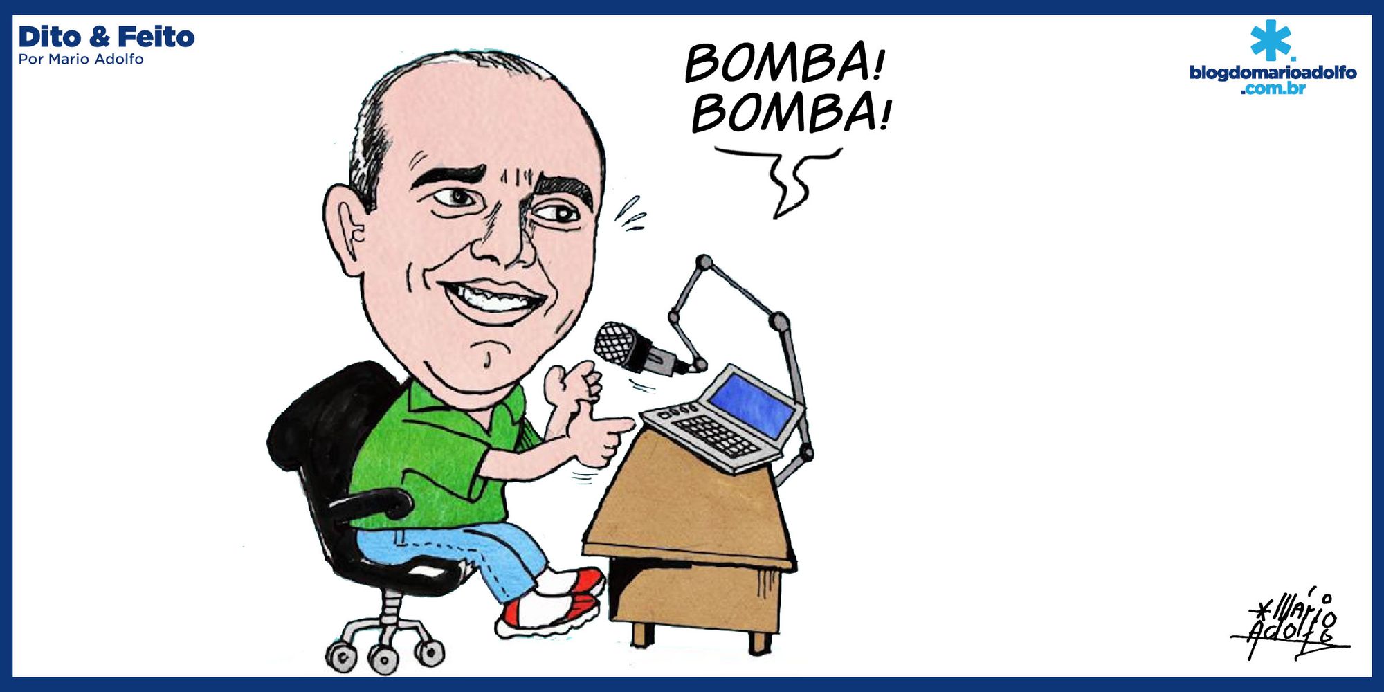 Dito & Feito - Ronaldo Tiradentes solta bomba pra cima de Eduardo Braga