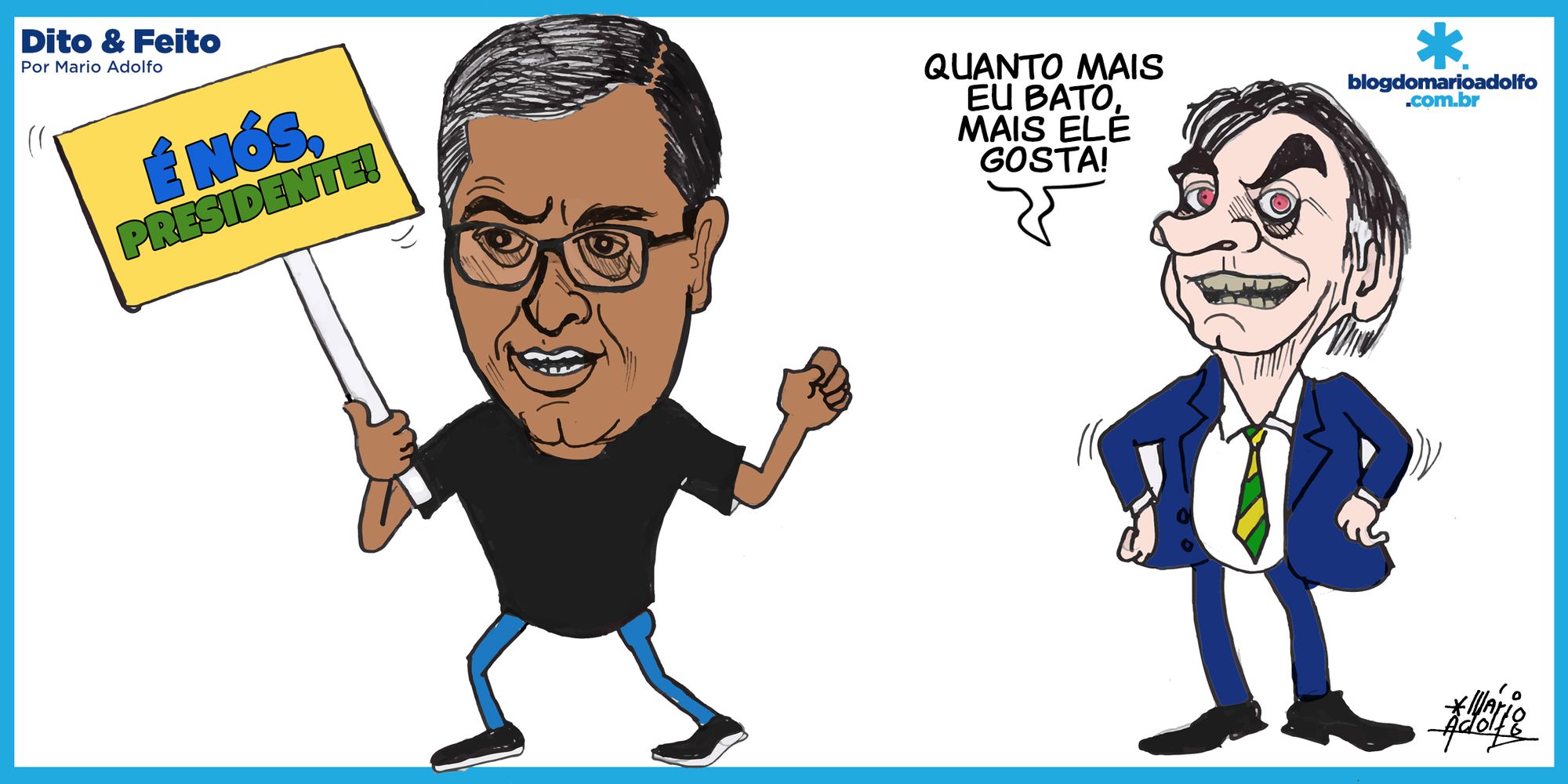 Dito & Feito - Apesar dos pesares, Wilson Lima está cada vez mais fiel a Bolsonaro