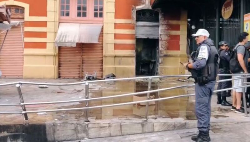 Justiça determina prisão preventiva de homem que ateou fogo em lotérica