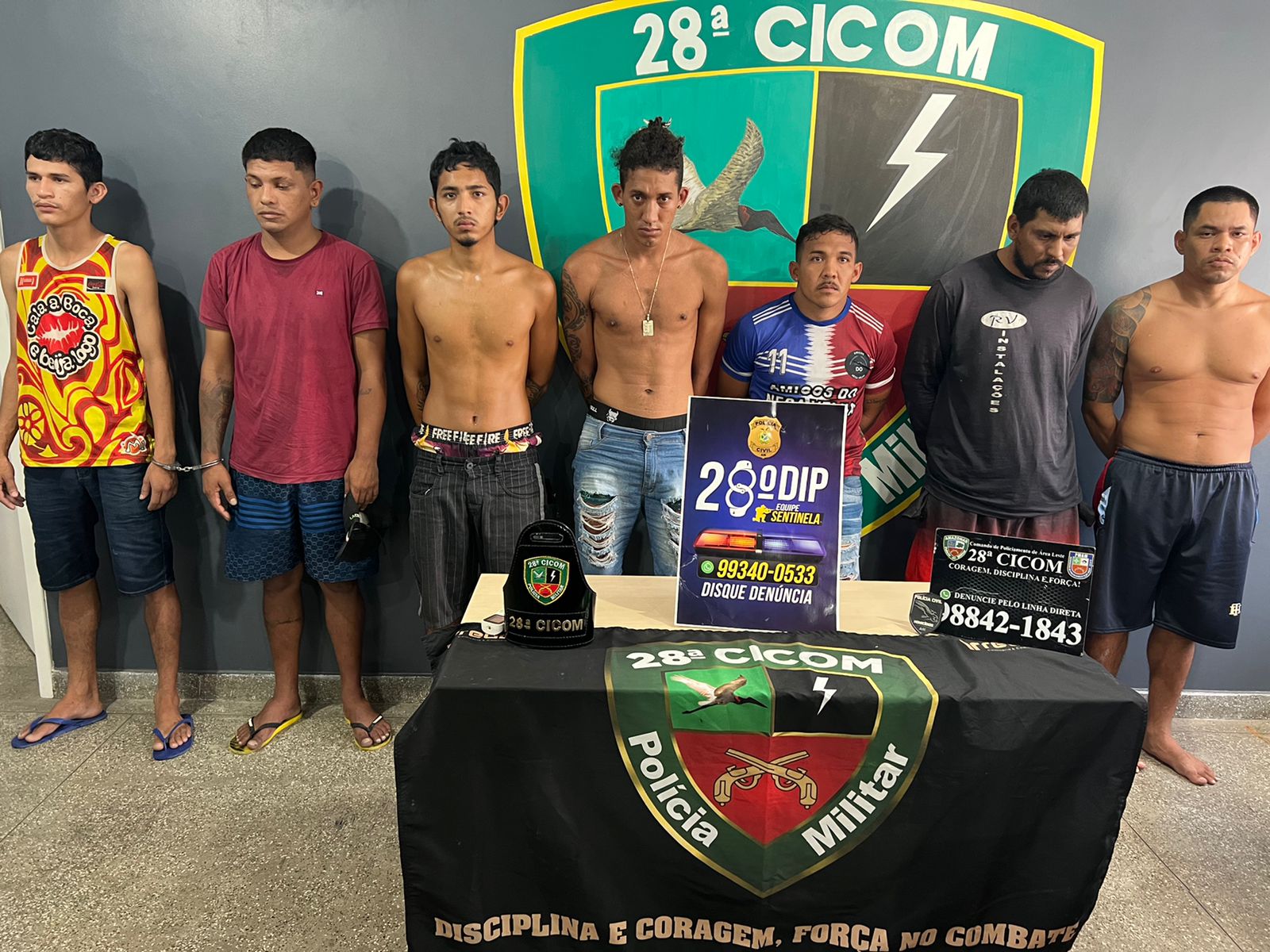 Preso grupo suspeito de esquartejar homem no Centro de Manaus