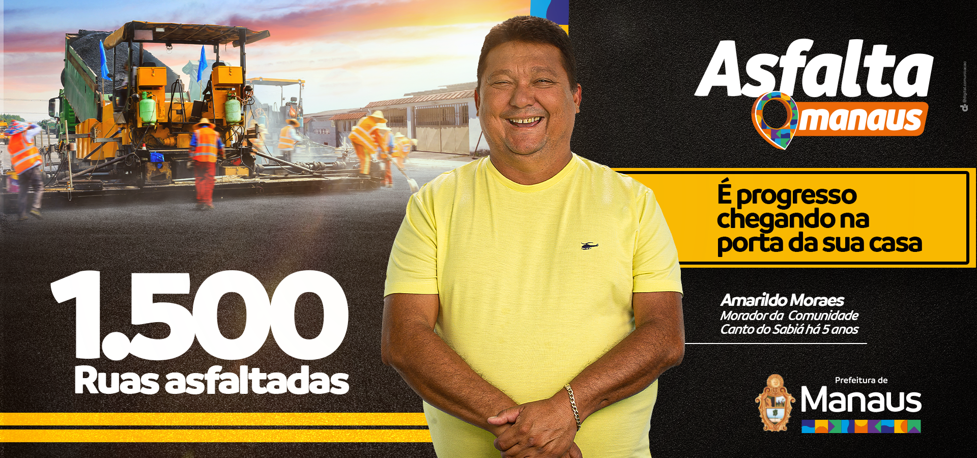 Asfalta Manaus – pavimentando o caminho de uma nova cidade