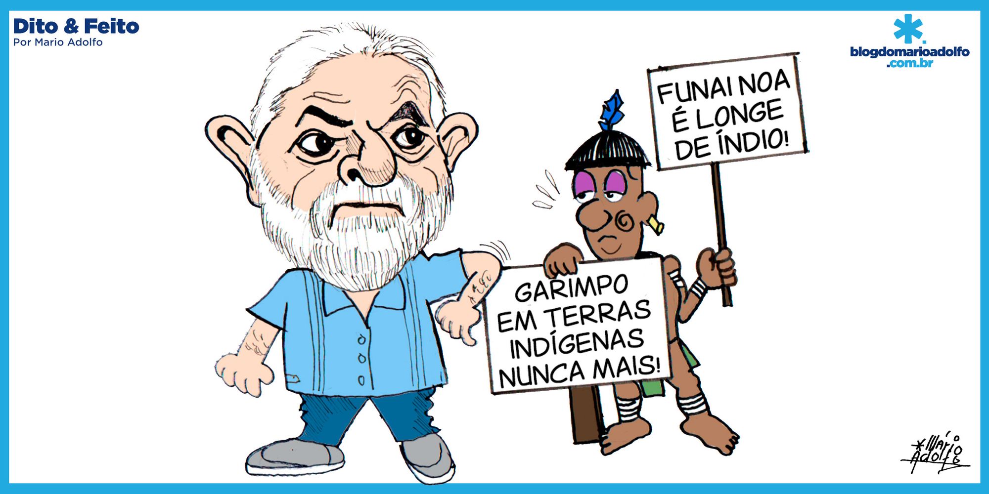 Dito & Feito - Lula promete voltar a Manaus em breve, "mas não para fazer motociata"