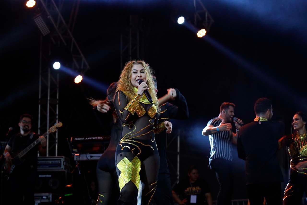 Joelma e Jota Quest atraem grande público em Manaus, no #SouManaus Passo a Paço