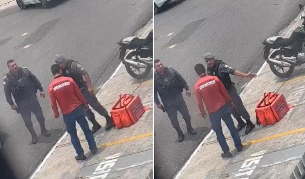 Corregedoria da PMAM vai investigar agressão a motoboy