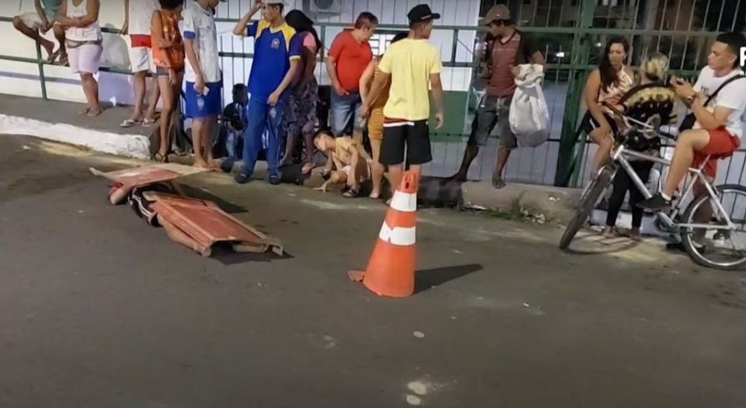 Morador de rua é morto a tiros em Manaus