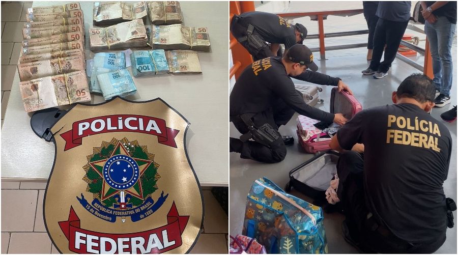 Polícia Federal apreende R$ 78,6 mil no Porto de Tefé