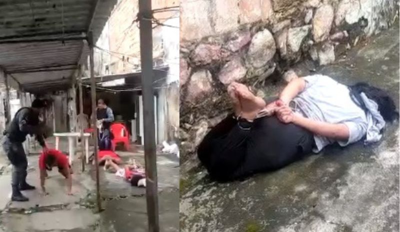 Polícia salva mulher de ‘castigo’ do tribunal do crime em Manaus