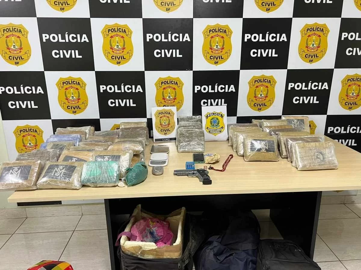 Grupo que trazia carregamento de skunk do Amazonas para o Distrito Federal é preso