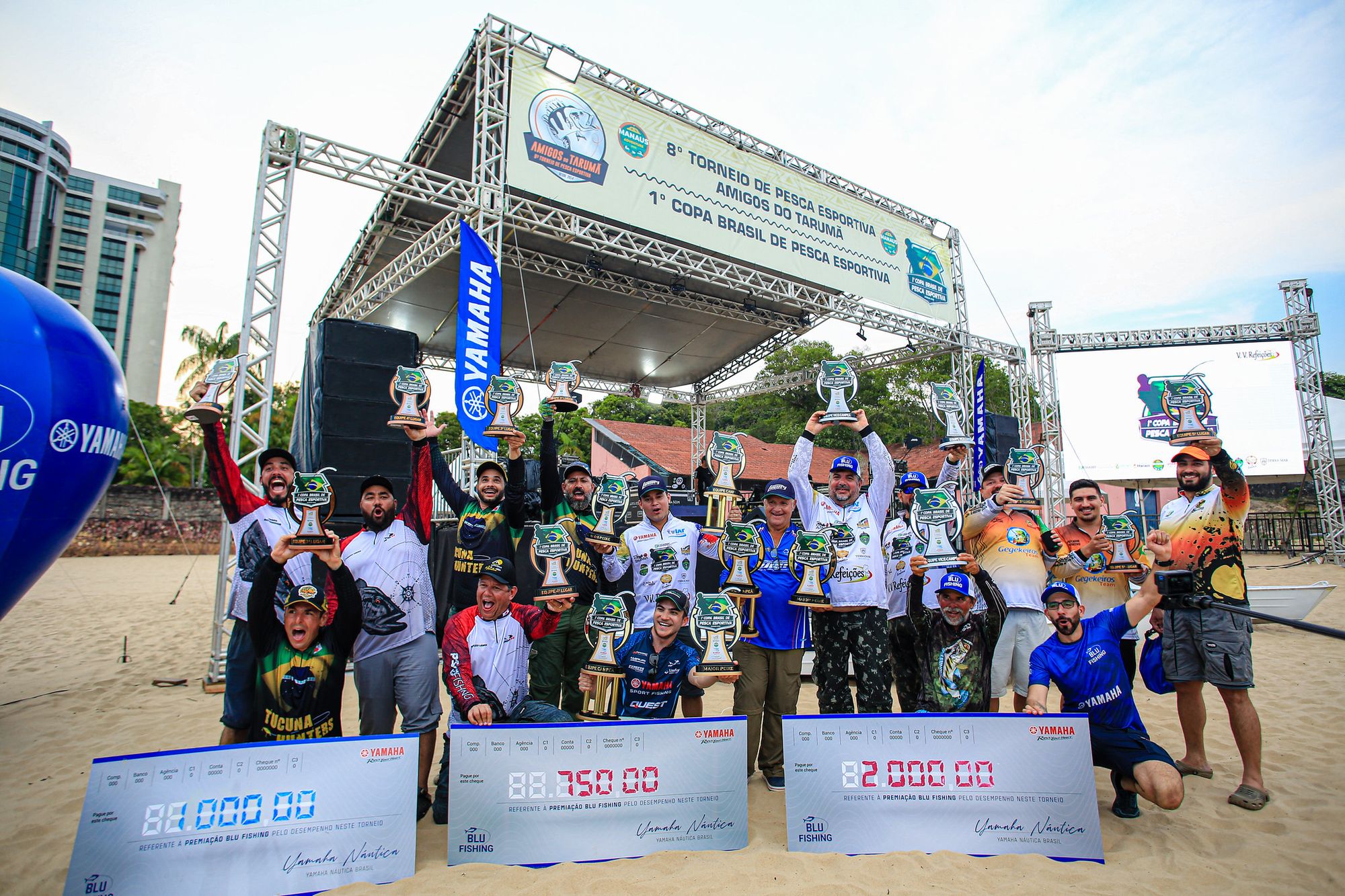 ‘Manaus Adventure’ tem representantes de nove estados e dois países na 1ª Copa Brasil de Pesca Esportiva