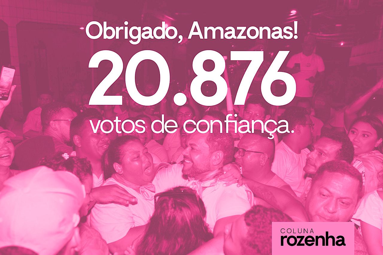 Muito obrigado, Amazonas