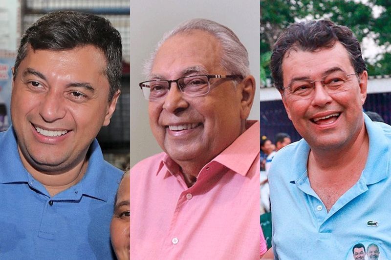 Pesquisa aponta Braga contra Wilson Lima no 2º turno - Amazonino ainda briga