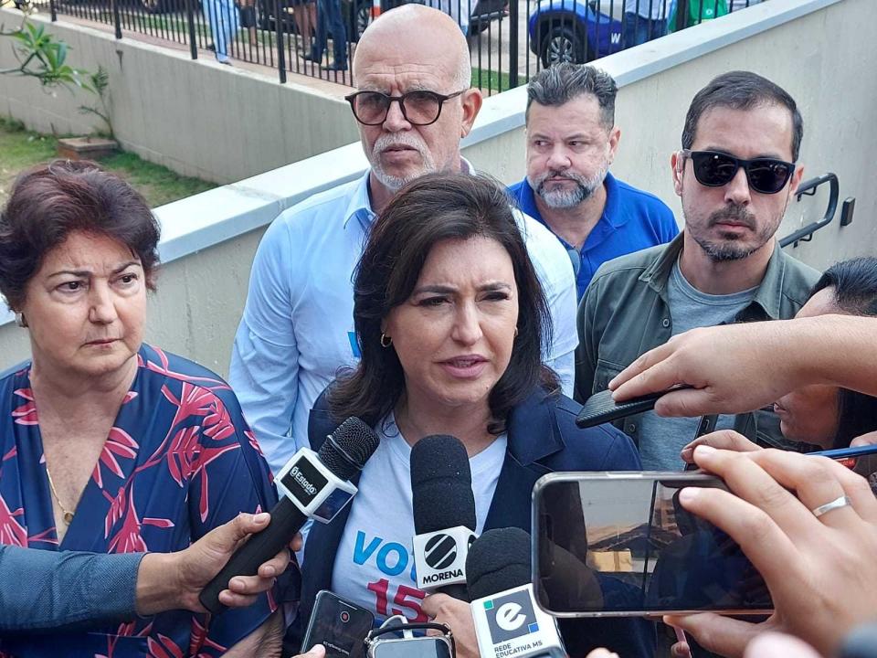 Tebet vota e fala que 'polarização contaminou a alma do povo'