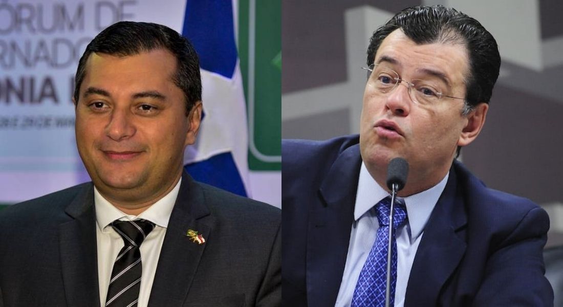 Ipec: Wilson Lima tem 53%, e Eduardo Braga, 41%