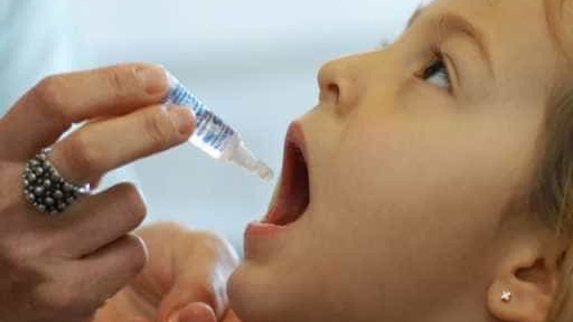 Campanha de Vacinação contra Poliomielite alcançou apenas 58% das crianças em Manaus