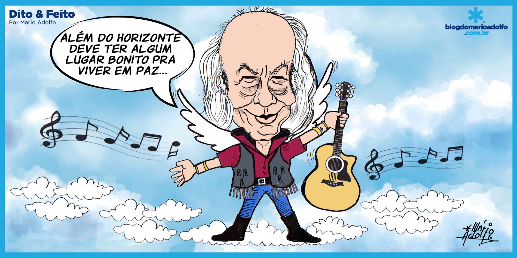 Dito & Feito:  “Meço essa coisa de passagem do tempo pelos meus jeans”