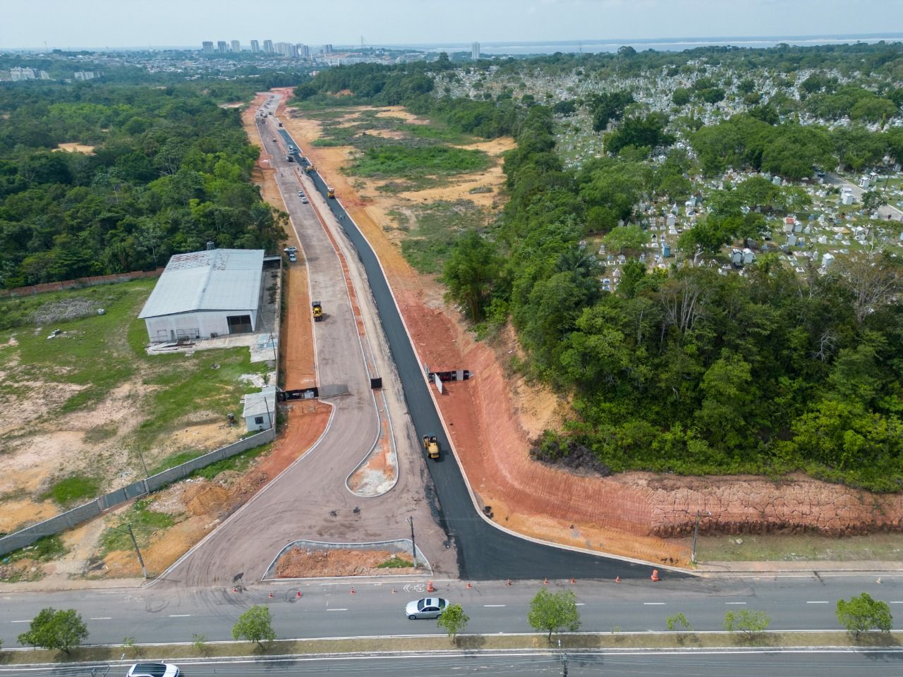 Obra de ligação da Desembargador João Machado à Av. do Futuro segue em ritmo acelerado