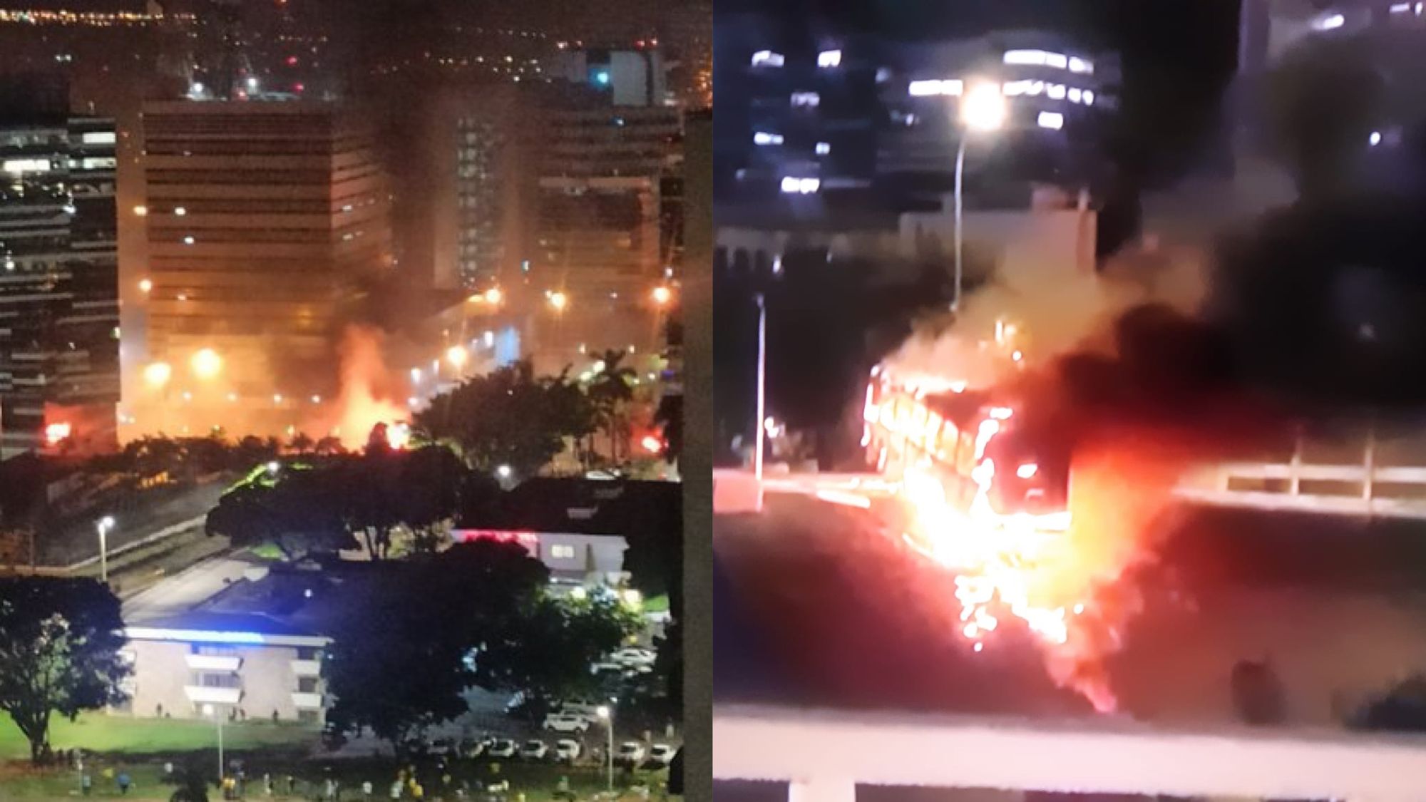 Bolsonaristas tocam o terror em Brasília