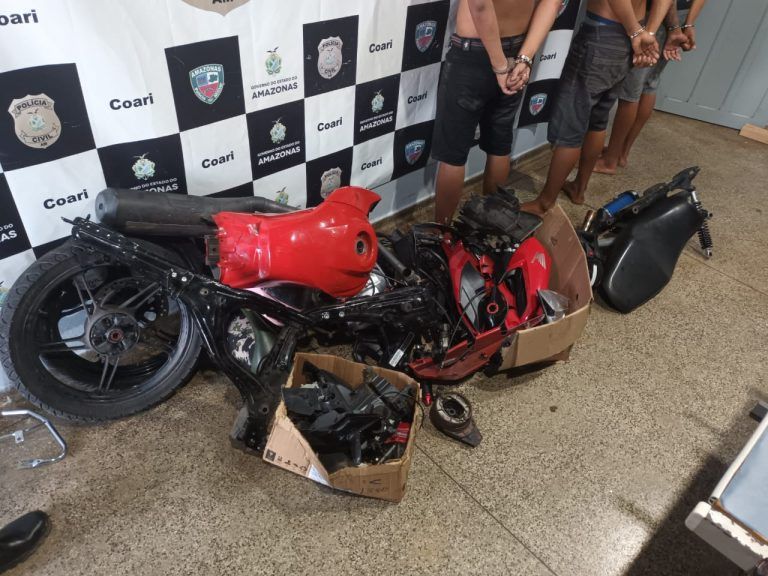 Quadrilha especializada em roubo e desmanche de veículos é presa no AM