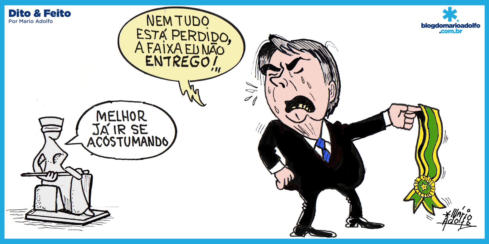 Dito & Feito: TEM MUITO QUE EXPLICAR À JUSTIÇA – Com a diplomação de Lula, Bolsonaro perde o foro privilegiado