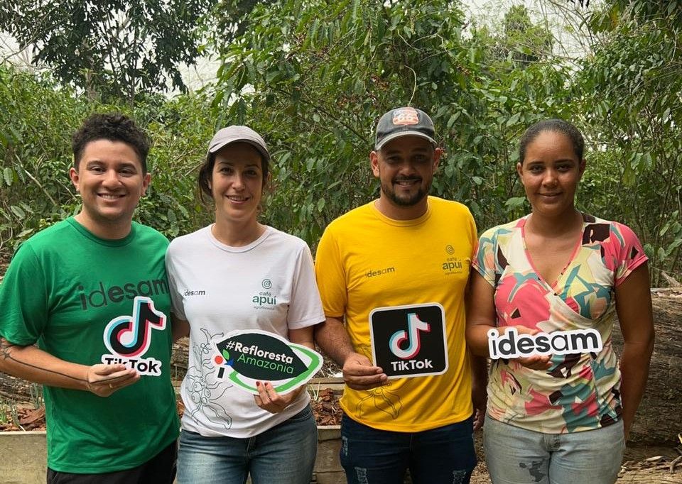 Idesam é homenageado no TikTok Awards pelo engajamento em temas socioambientais