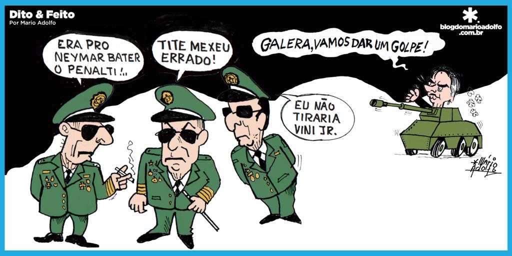 Dito & Feito: Bolsonaro só pensa naquilo