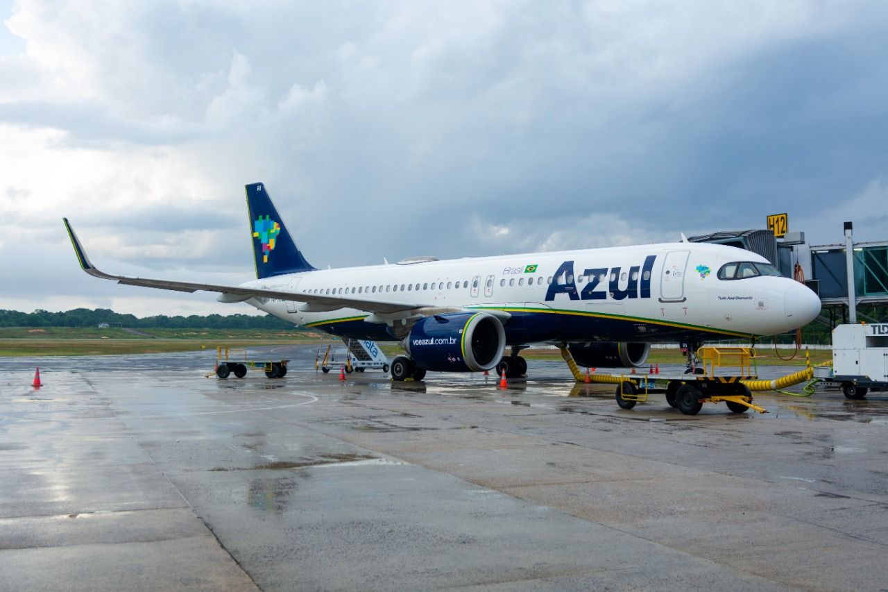 Azul realiza voo inaugural entre Manaus e Fort Lauderdale, na Flórida
