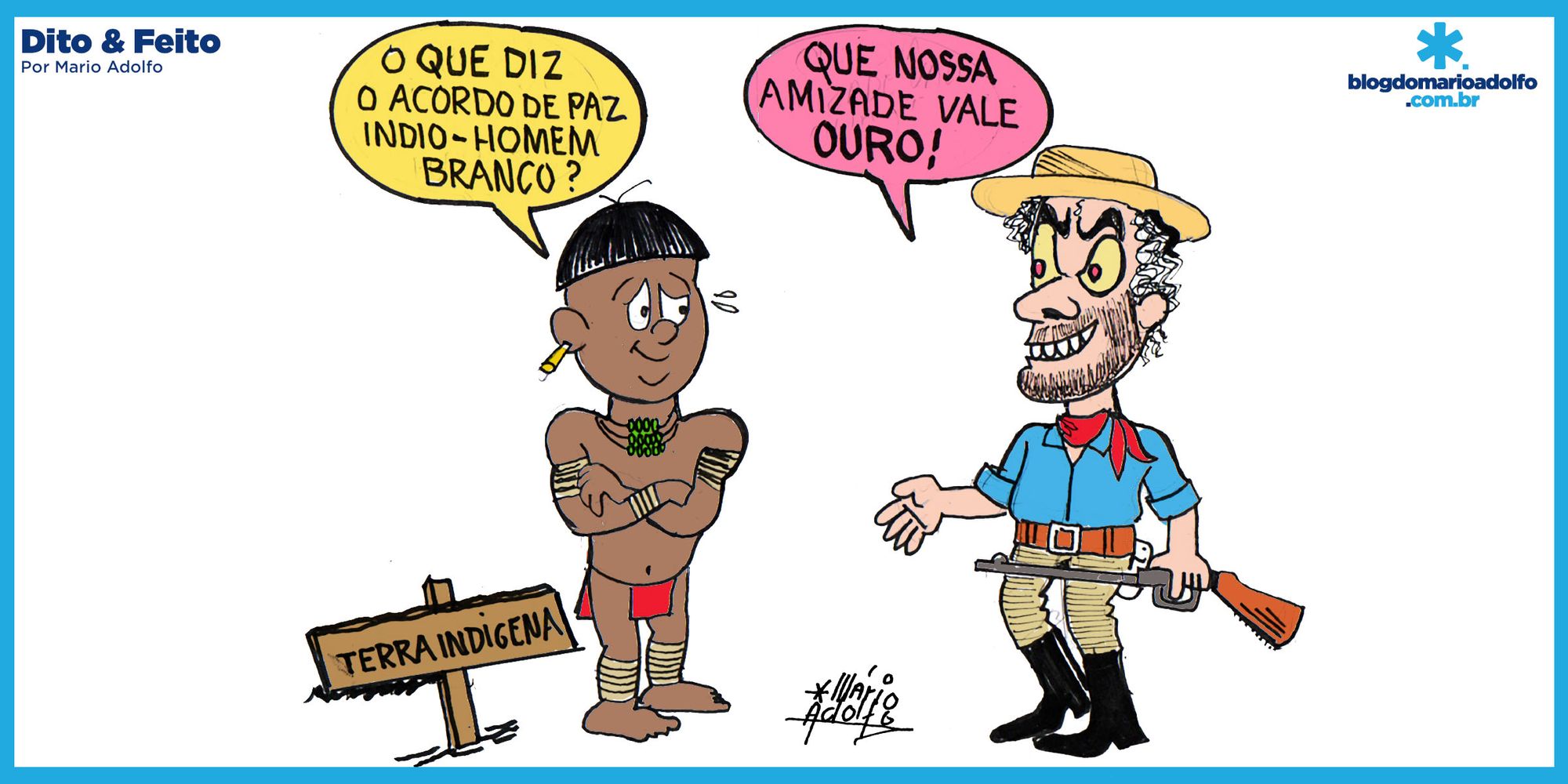 Dito & Feito: Vidas indígenas vendidas a peso de ouro