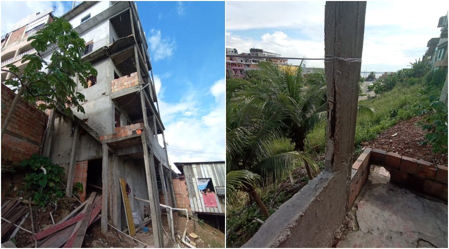 Prefeitura de Manaus interdita prédio com risco de desabar