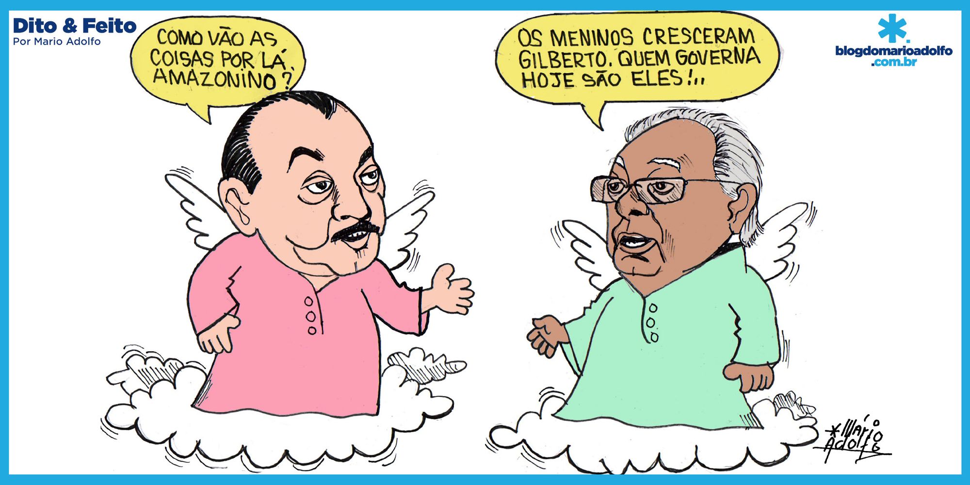 Dito & Feito: WILSON LIMA – “Amazonino foi um dos maiores líderes políticos do Amazonas!”