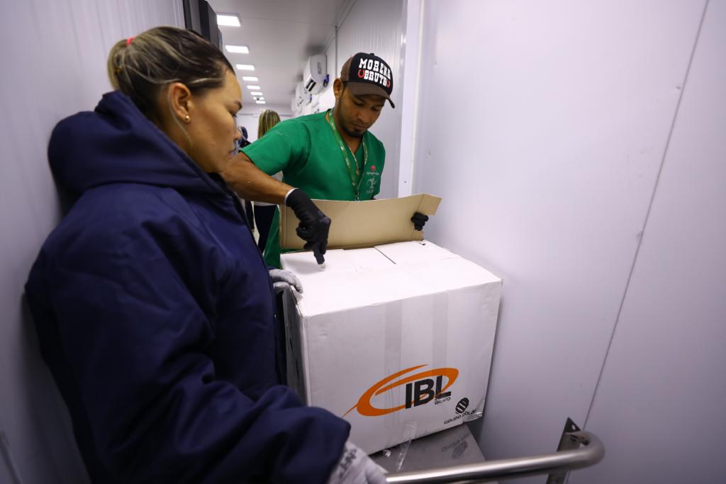 Amazonas recebe primeiro lote de vacina bivalente da Pfizer