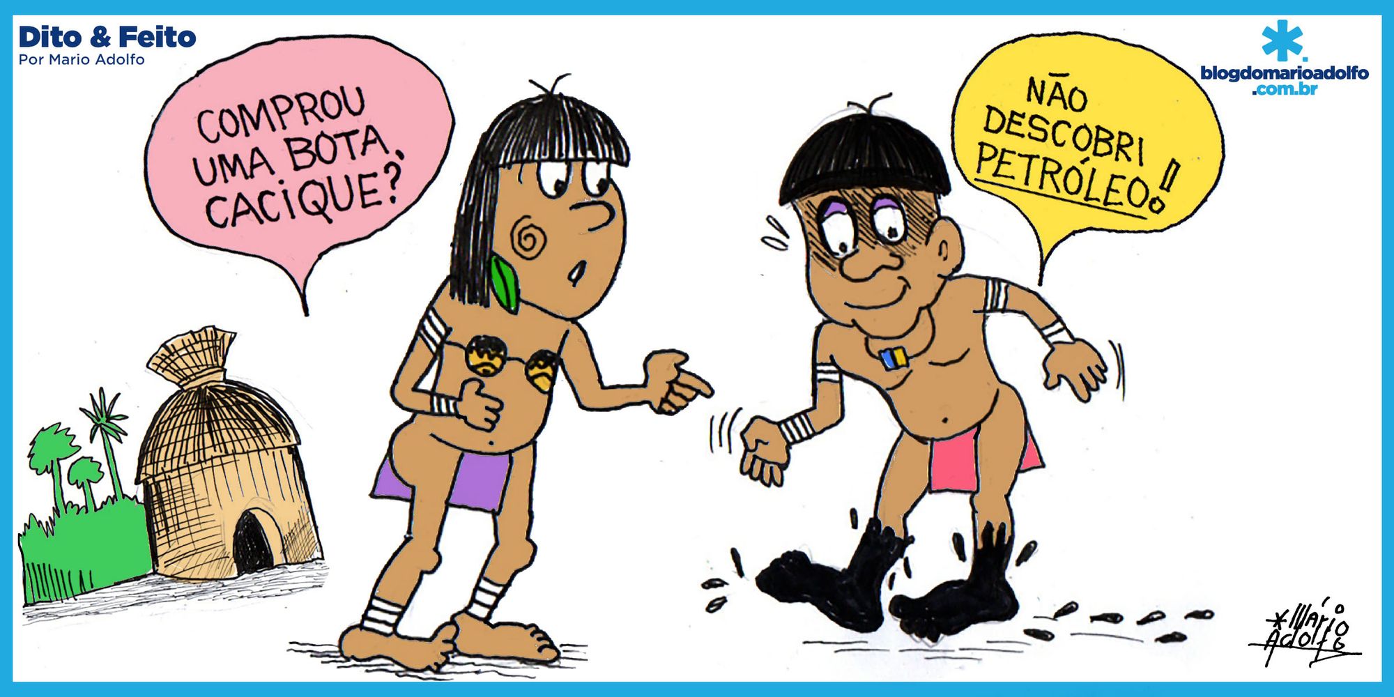 Dito & Feito: Petróleo do Amazonas pode ser  novo pré-sal do Brasil