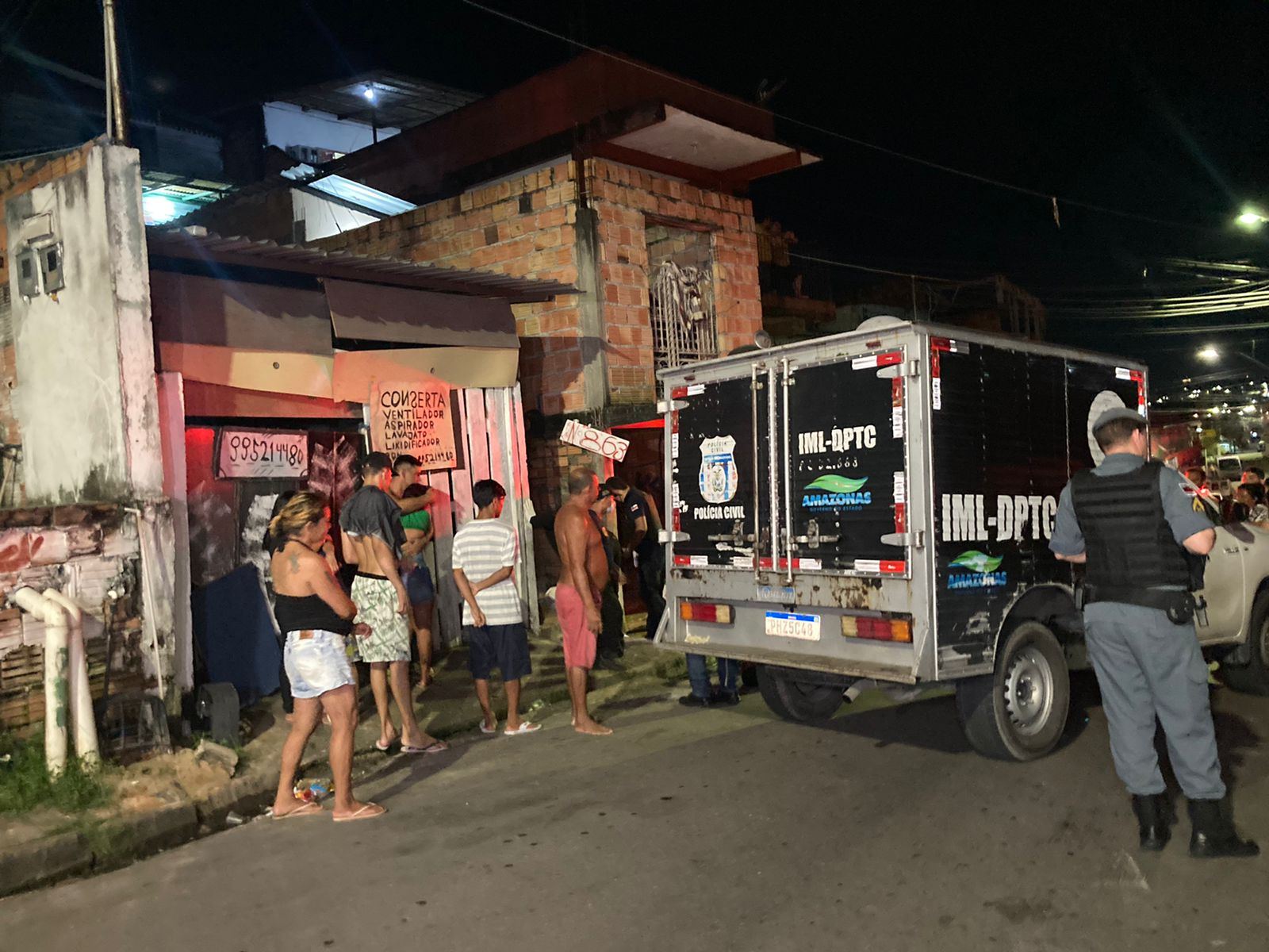 Cenas fortes: Jovem é sequestrado e executado ao sair para comprar crédito