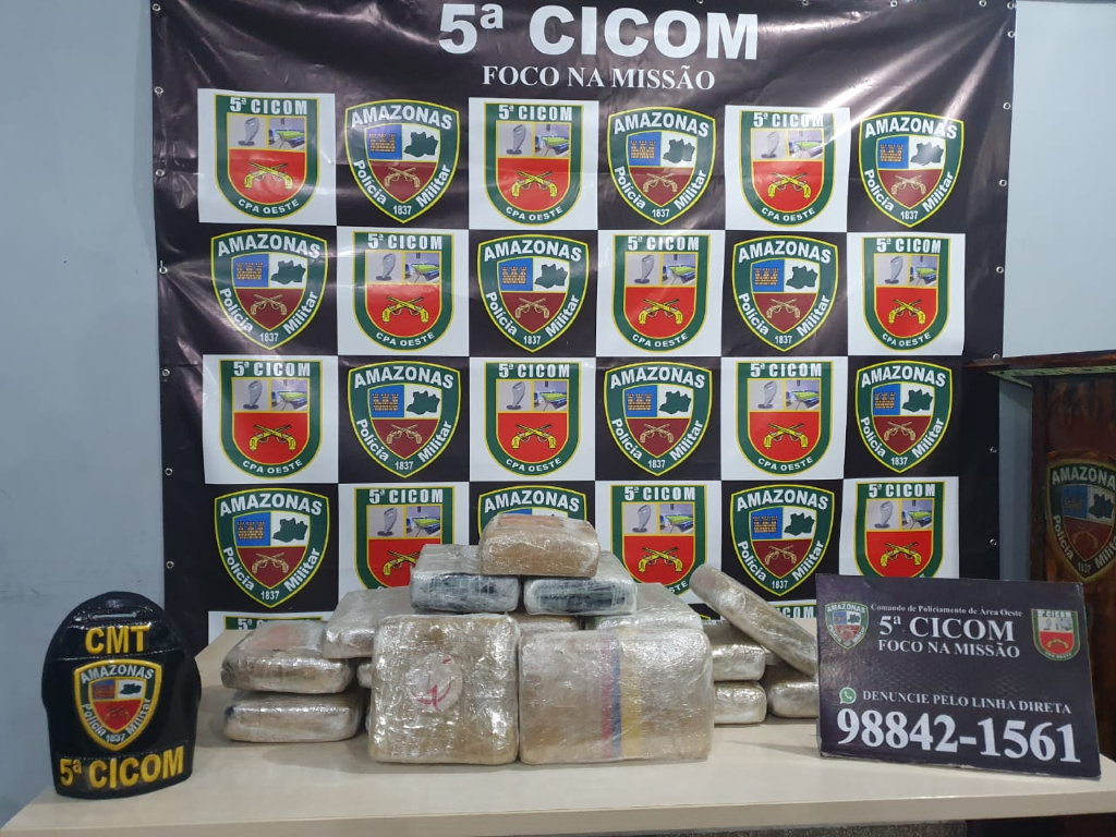 Polícia apreende 18 quilos de drogas no Porto do São Raimundo