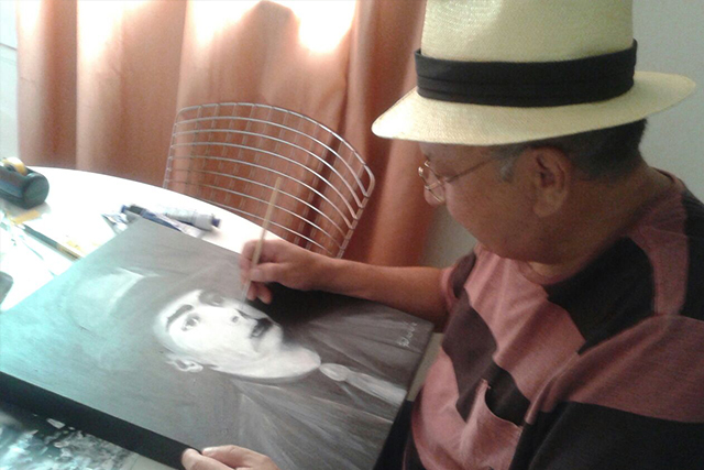 Rui de Carvalho mistura MPB a artes plásticas em seu caldeirão cultural